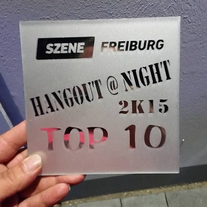 HANGOUT @ NIGHT 2015 Pokal
